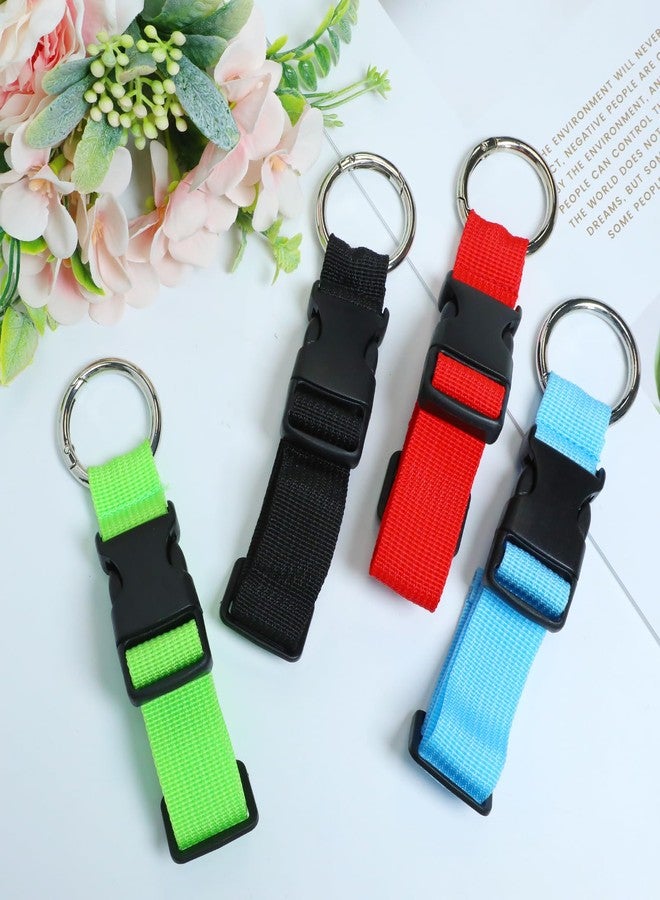 Gabrella 4 Pcs Travel Suitcase Strap, Luggage Nylon Straps Suitcase Belts to Attach Suitcase Bum Bag Extender Strap, Adjustable Strap for Bags - Image 4